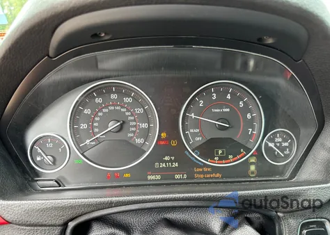 2015 BMW 335 Xi z USA, uszkodzony, nr VIN WBA3B9G55FNR95011